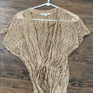 Forever 21 Brown Blouse